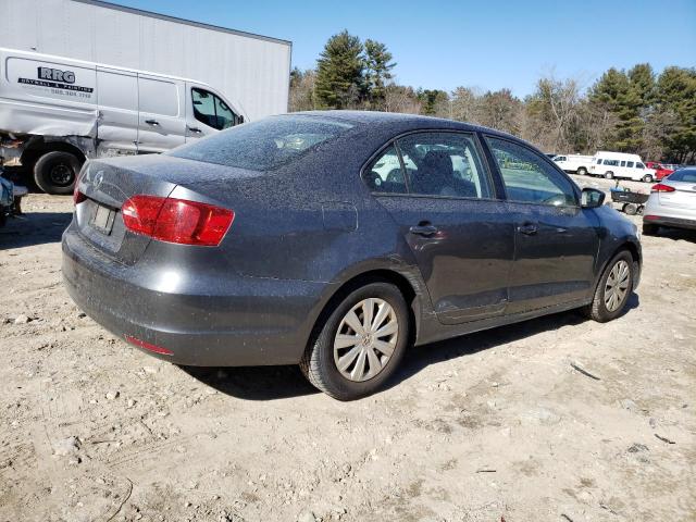 3VW2K7AJ5EM350342 - 2014 VOLKSWAGEN JETTA BASE Boz foto 3