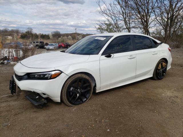 2HGFE2F56NH593104 - 2022 HONDA CIVIC SPORT 白色 照片 1