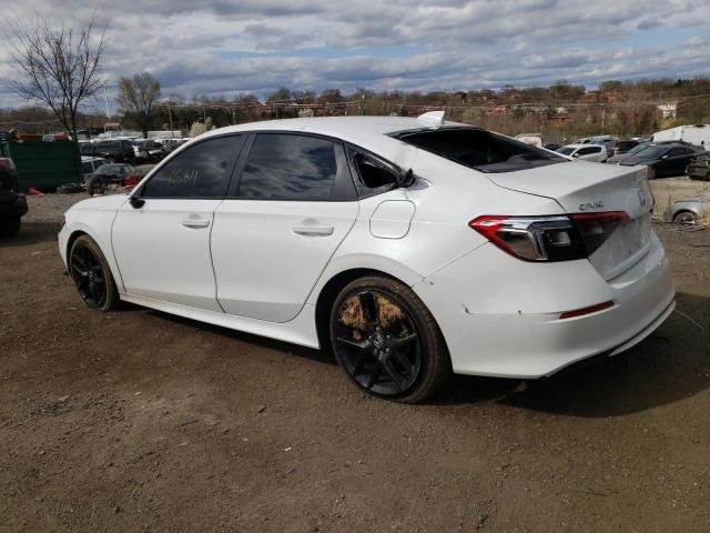 2HGFE2F56NH593104 - 2022 HONDA CIVIC SPORT 白色 照片 2