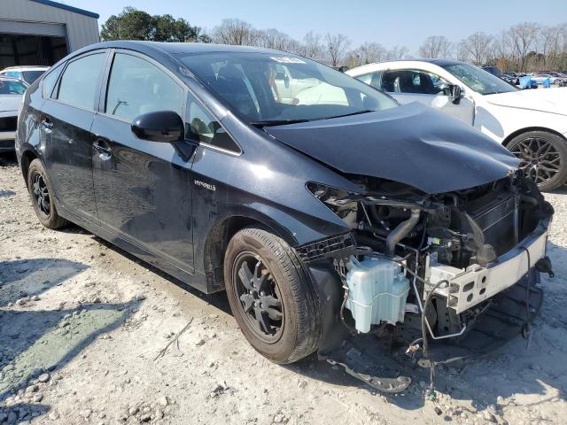 JTDKN3DU6C5455810 - 2012 TOYOTA PRIUS BLACK photo 4