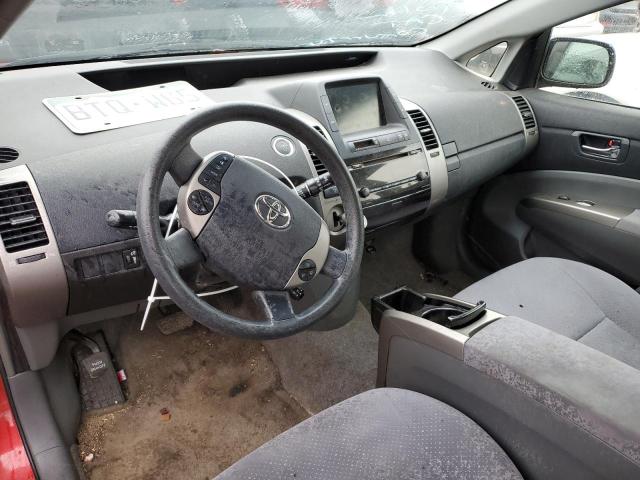 JTDKB20U777606379 - 2007 TOYOTA PRIUS HYB RED photo 7