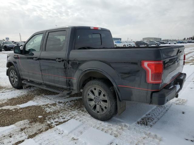 1FTEW1EF8GFD43069 - 2016 FORD F150 SUPERCREW BLACK photo 2