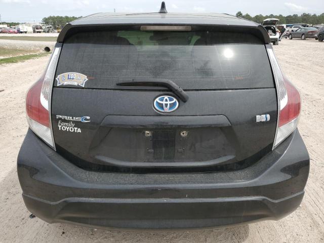 JTDKDTB39H1598679 - 2017 TOYOTA PRIUS C BLACK photo 6