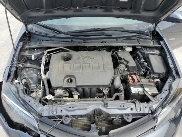 5YFBURHE7KP869804 - 2019 TOYOTA COROLLA L GRAY photo 11