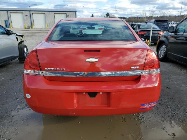 2G1WT57K991214257 - 2009 CHEVROLET IMPALA 1LT RED photo 6