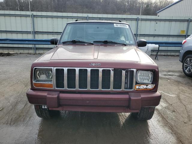 1J4FF68S0YL166895 - 2000 JEEP CHEROKEE LIMITED BURGUNDY photo 5