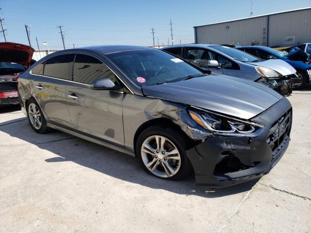 5NPE34AF3JH680598 - 2018 HYUNDAI SONATA SPORT GRAY photo 4