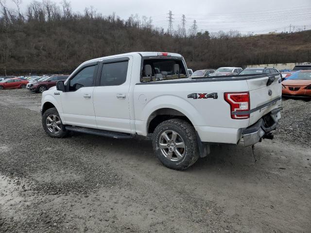 1FTEW1EP1KFC43168 - 2019 FORD F150 SUPERCREW WHITE photo 2