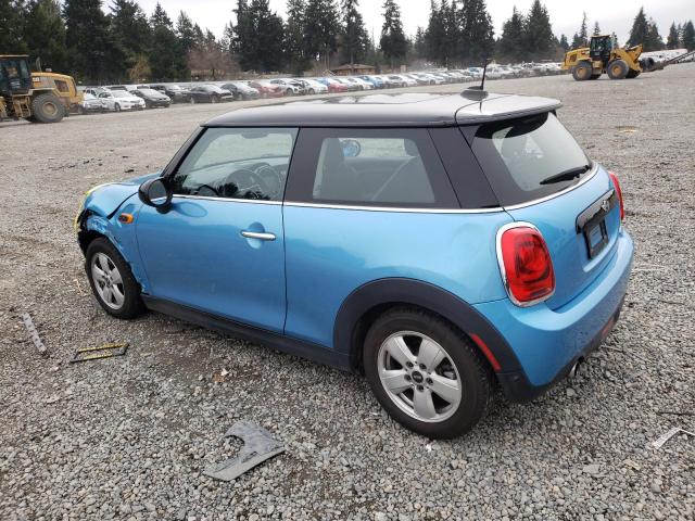 WMWXP5C51G2D15838 - 2016 MINI COOPER BLUE photo 2