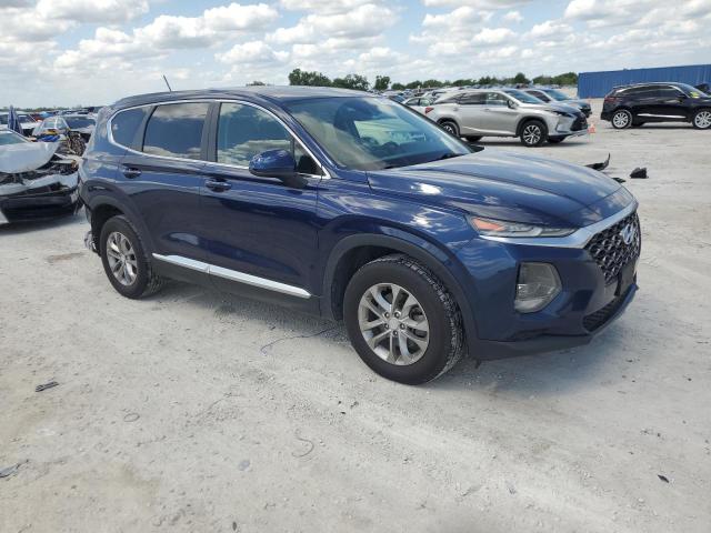 5NMS2CAD3KH114521 - 2019 HYUNDAI SANTA FE SE BLUE photo 4