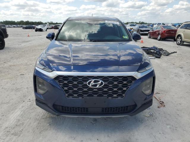 5NMS2CAD3KH114521 - 2019 HYUNDAI SANTA FE SE BLUE photo 5