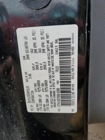 1D7HU18276S610368 - 2006 DODGE RAM 1500 ST BLACK photo 12