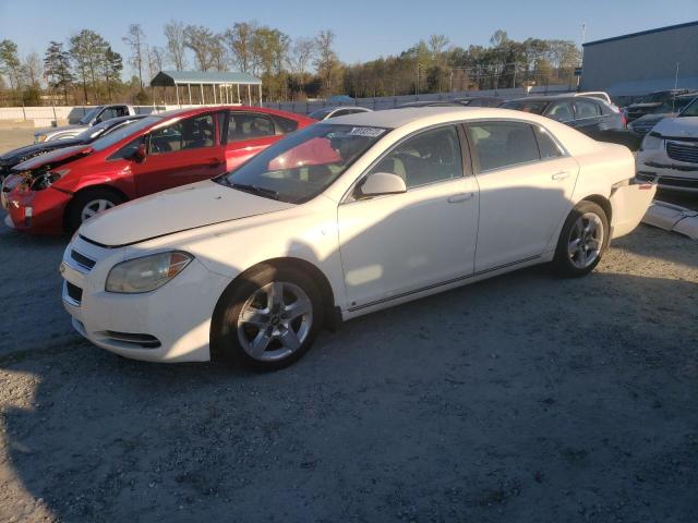 1G1ZH57B184218806 - 2008 CHEVROLET MALIBU 1LT WHITE photo 1