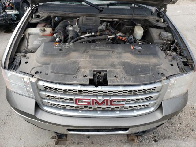 1GT121E88CF209149 - 2012 GMC SIERRA K2500 SLT SILVER photo 11