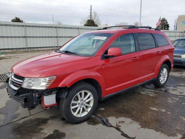 3C4PDDBG1ET178594 - 2014 DODGE JOURNEY SXT RED photo 1