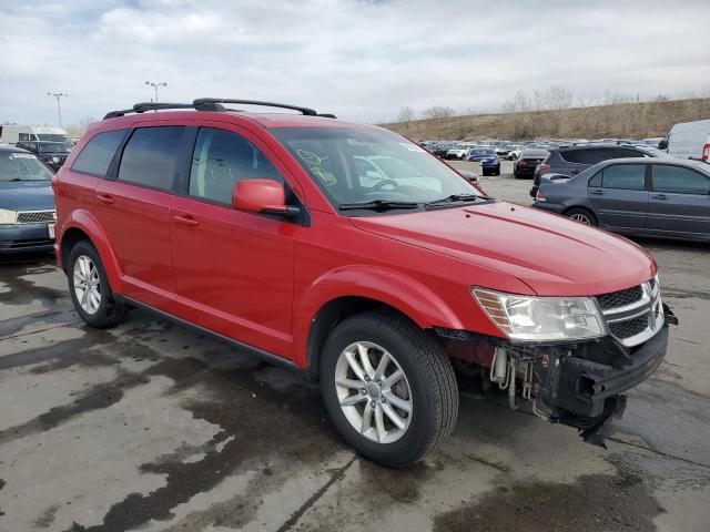 3C4PDDBG1ET178594 - 2014 DODGE JOURNEY SXT RED photo 4