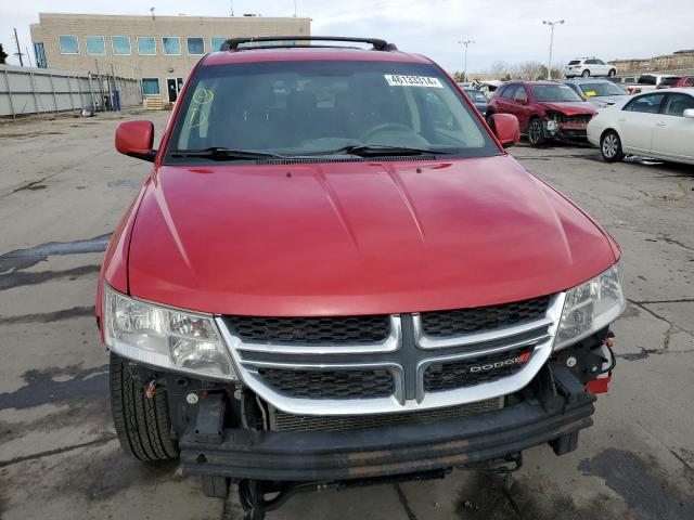 3C4PDDBG1ET178594 - 2014 DODGE JOURNEY SXT RED photo 5