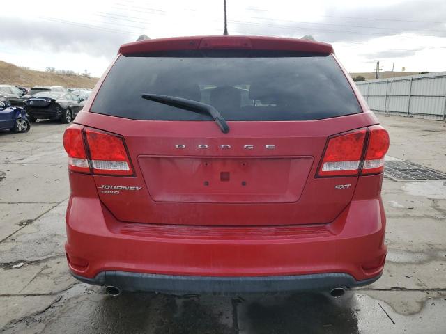 3C4PDDBG1ET178594 - 2014 DODGE JOURNEY SXT RED photo 6