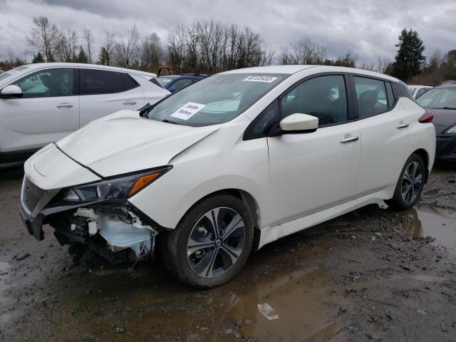 1N4AZ1CVXNC554097 - 2022 NISSAN LEAF SV WHITE photo 1