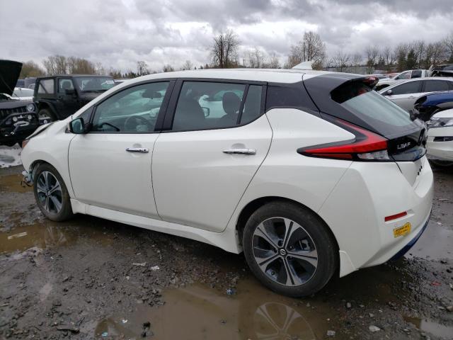 1N4AZ1CVXNC554097 - 2022 NISSAN LEAF SV WHITE photo 2