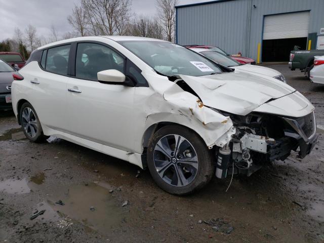 1N4AZ1CVXNC554097 - 2022 NISSAN LEAF SV WHITE photo 4