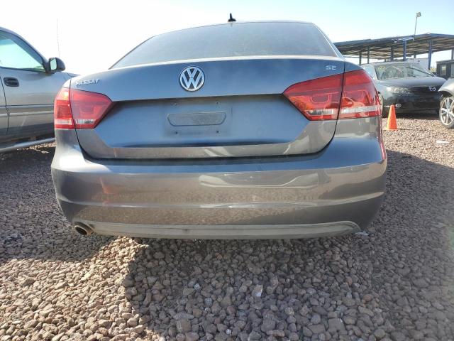 1VWBP7A30DC033314 - 2013 VOLKSWAGEN PASSAT SE GRAY photo 6