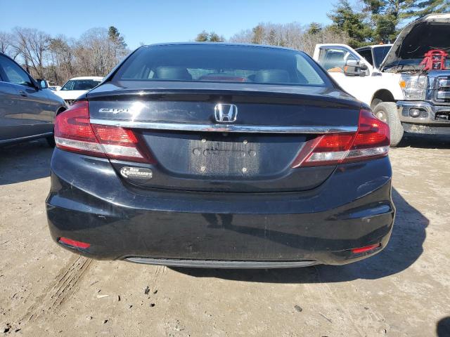 19XFB2F91FE251051 - 2015 HONDA CIVIC EXL BLACK photo 6