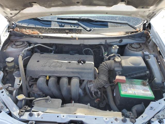 5Y2SL63885Z439129 - 2005 PONTIAC VIBE SILVER photo 11