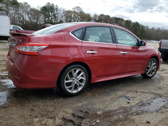 3N1AB7AP1DL787717 - 2013 NISSAN SENTRA S RED photo 3