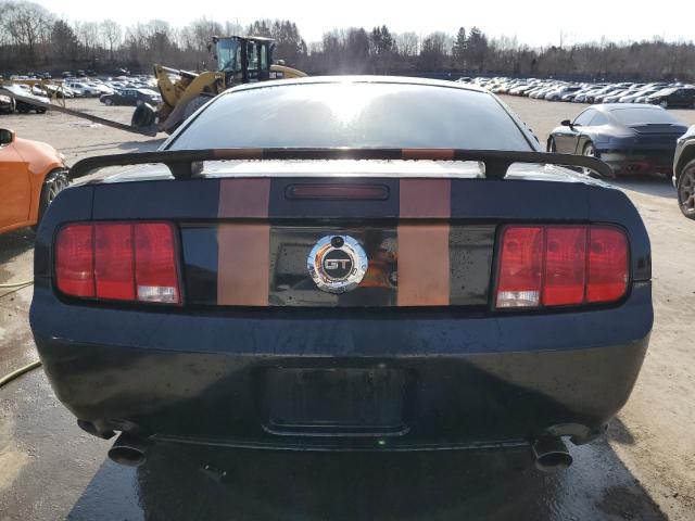 1ZVHT82HX75337975 - 2007 FORD MUSTANG GT BLACK photo 6