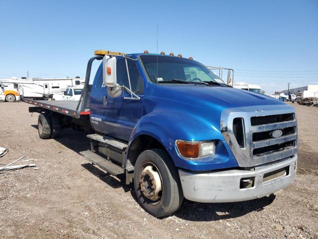 3FRNX65F25V157323 - 2005 FORD F650 SUPER DUTY BLUE photo 4