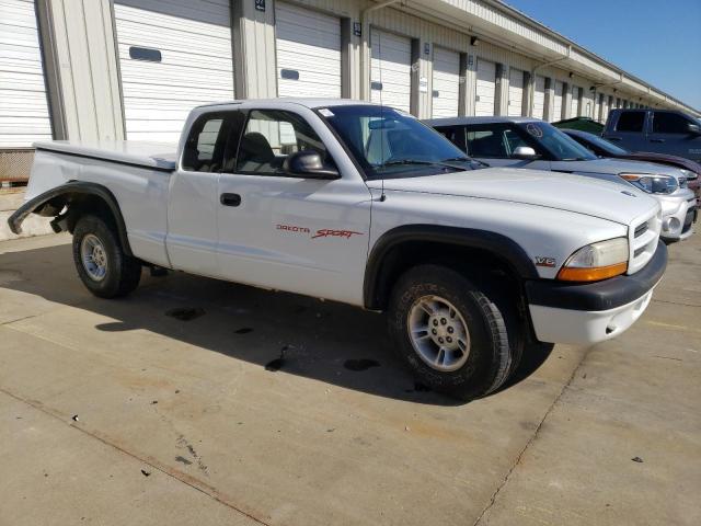 1B7GL22X0XS257797 - 1999 DODGE DAKOTA WHITE photo 4