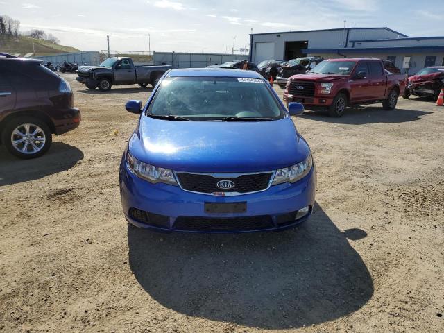 KNAFW5A31C5489642 - 2012 KIA FORTE SX BLUE photo 5