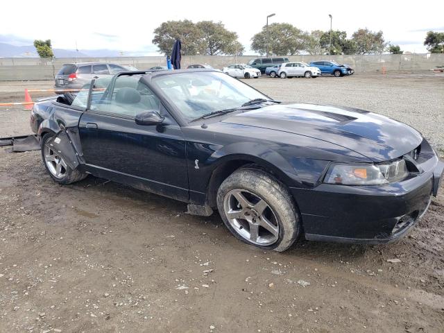 1FAFP49Y14F195573 - 2004 FORD MUSTANG COBRA SVT BLACK photo 4