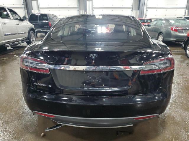 5YJSA1CG6DFP03677 - 2013 TESLA MODEL S BLACK photo 6