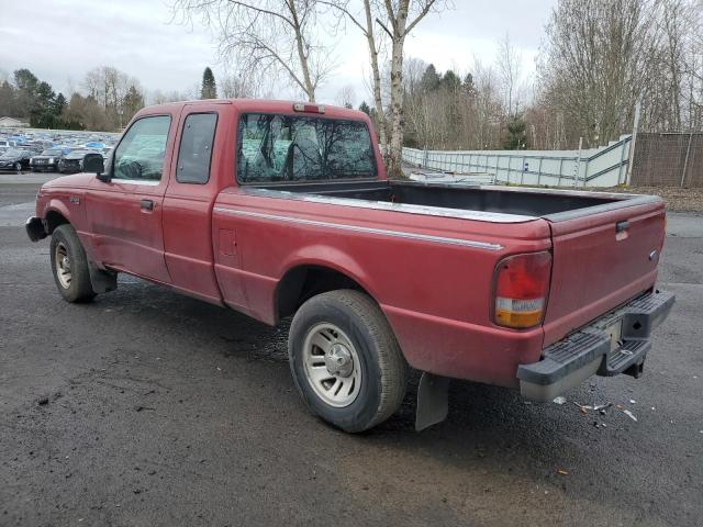 1FTYR14C4XPC05633 - 1999 FORD RANGER SUPER CAB RED photo 2