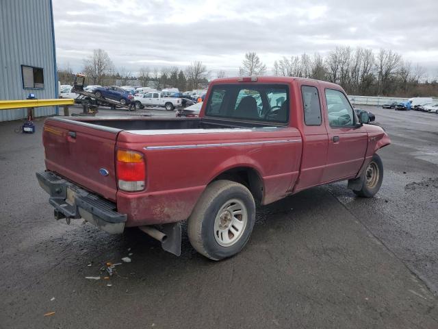 1FTYR14C4XPC05633 - 1999 FORD RANGER SUPER CAB RED photo 3