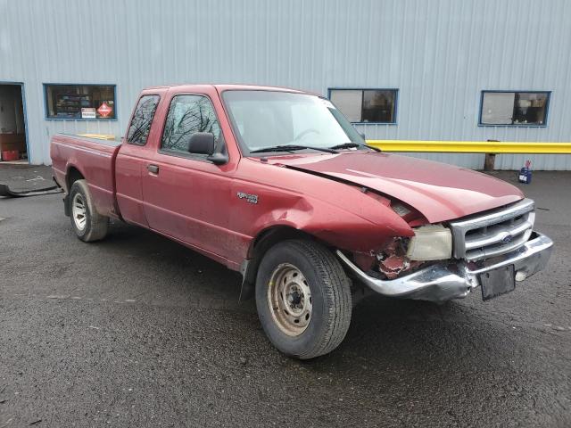 1FTYR14C4XPC05633 - 1999 FORD RANGER SUPER CAB RED photo 4