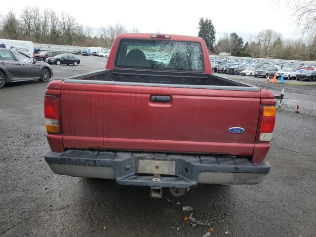 1FTYR14C4XPC05633 - 1999 FORD RANGER SUPER CAB RED photo 6