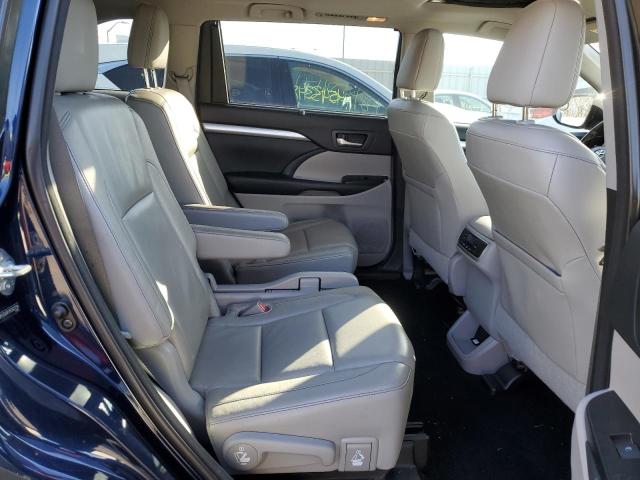 5TDJKRFH5ES027294 - 2014 TOYOTA HIGHLANDER XLE Mavi foto 10