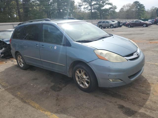 5TDZA22C26S553231 - 2006 TOYOTA SIENNA XLE BLUE photo 4