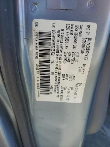 1C4GP45R85B235332 - 2005 CHRYSLER TOWN & COU 蓝色 照片 13