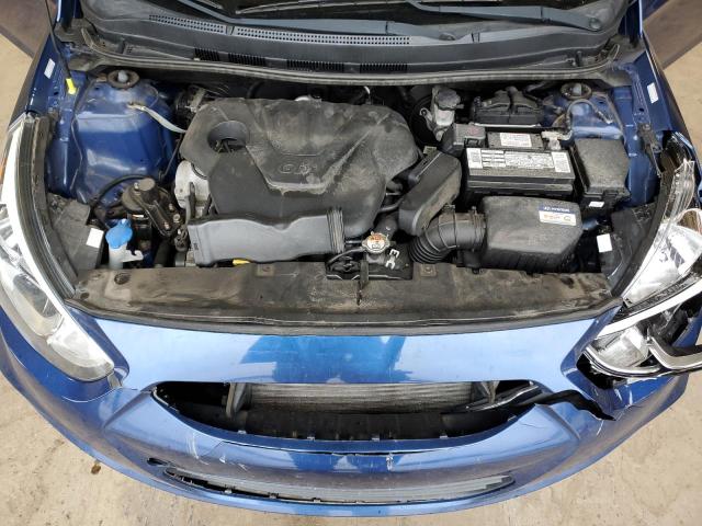 KMHCT5AE1HU341399 - 2017 HYUNDAI ACCENT SE BLUE photo 11