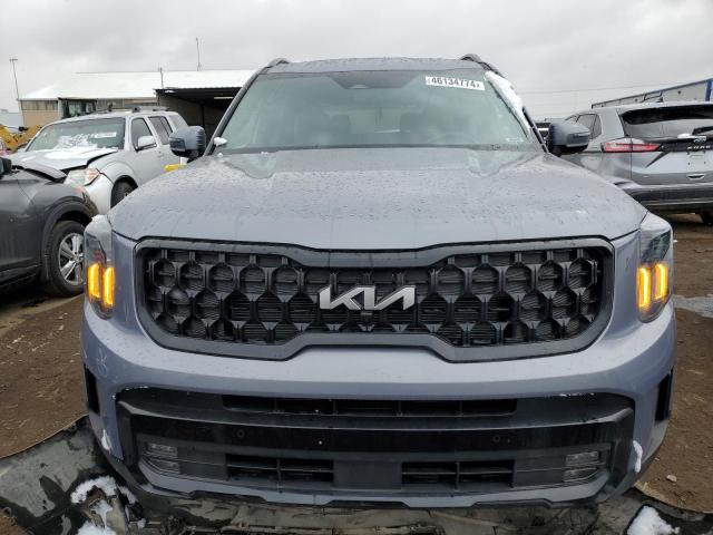 5XYP5DGC5RG414809 - 2024 KIA TELLURIDE SX GRAY photo 5