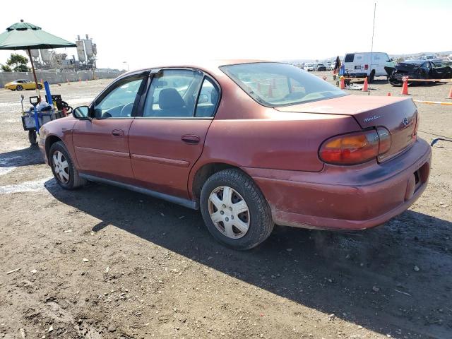 1G1ND52JX2M726174 - 2002 CHEVROLET MALIBU BURGUNDY photo 2