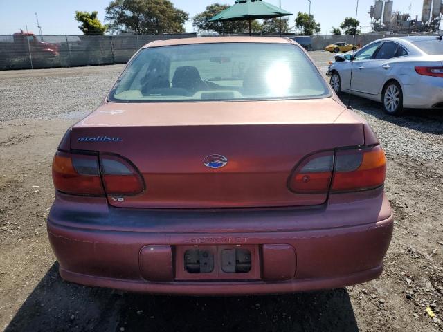 1G1ND52JX2M726174 - 2002 CHEVROLET MALIBU BURGUNDY photo 6