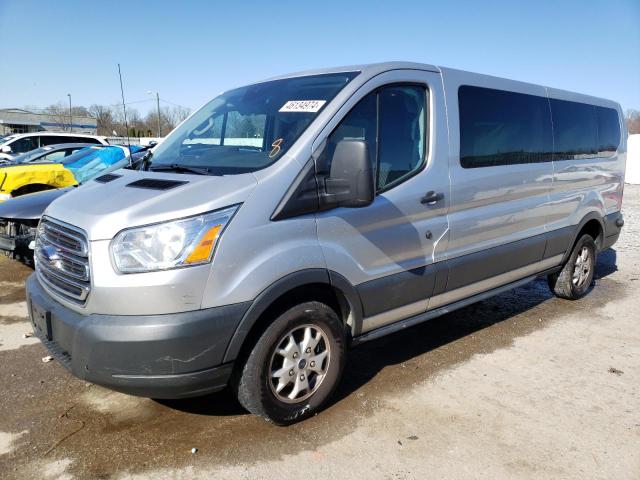 1FBZX2YMXFKA55367 - 2015 FORD TRANSIT T-350 SILVER photo 1