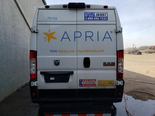 3C6ERVDG4ME502675 - 2021 RAM PROMASTER 2500 HIGH Ақ фото 6