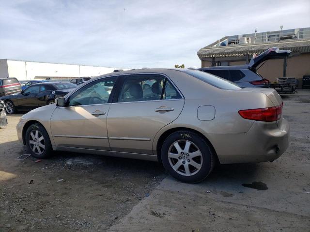 1HGCM66555A038334 - 2005 HONDA ACCORD EX GOLD photo 2