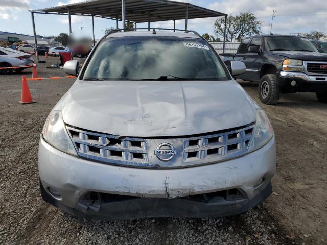 JN8AZ08T15W317674 - 2005 NISSAN MURANO SL GRAY photo 5